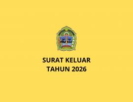 SURAT KELUAR TAHUN 2026